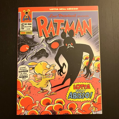 Fumetto rat man - -, lotta