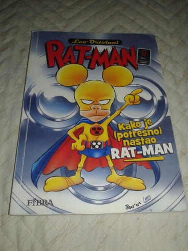 Rat man in croato - rat,