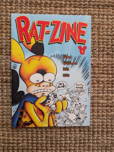 Rat zine fanzine - n., rat-man