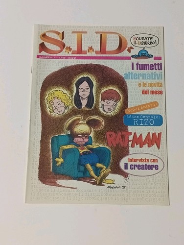Rat man fanzine sid - rat, 1